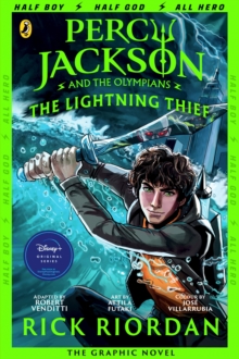 jacket image of title: Percy Jackson and the Lightning Thief - The Graphic Novel (Book 1 of Percy Jackson) - Riordan, Rick