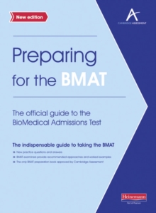 jacket image of title: Preparing for the BMAT:  The official guide to the Biomedical Admissions Test New Edition - Butterworth, John