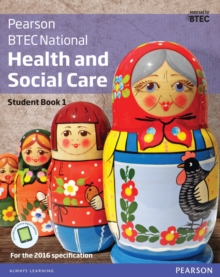 jacket image of title: BTEC National Health and Social Care Student Book 1 - Billingham, Marilyn