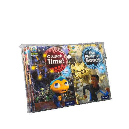 Project X Alien Adventures: Brown and Grey Book Bands, Oxford Levels 9-14: PROJ X:ALIEN:PK2 25XPB WALLET